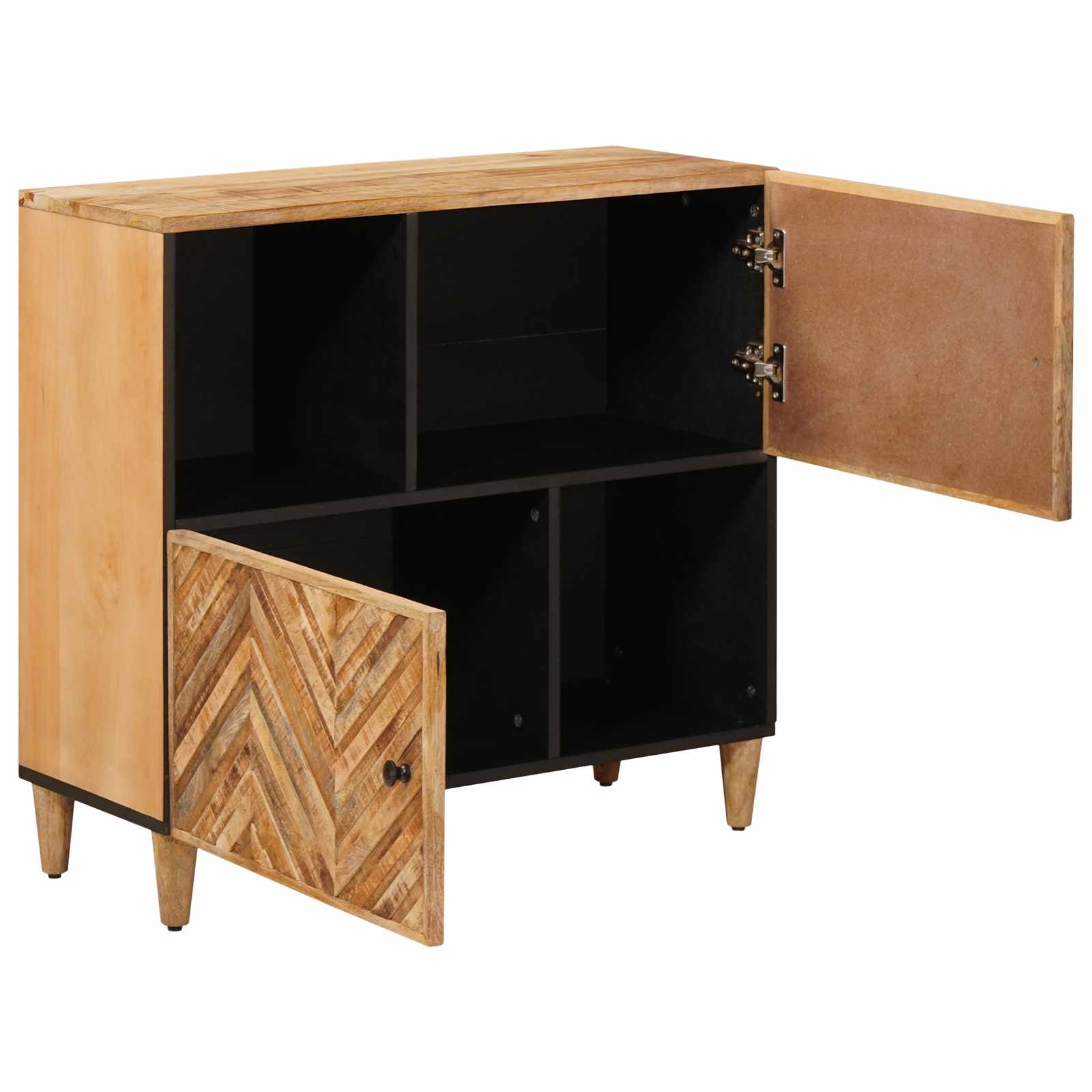 Armadi di Stoccaggio con porta Marrone 80 x 33,5 x 75 cm | homemem39