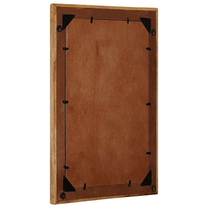 Specchio Montaggio a parete Marrone 70 x 50 x 3 cm Vetro | homemem39