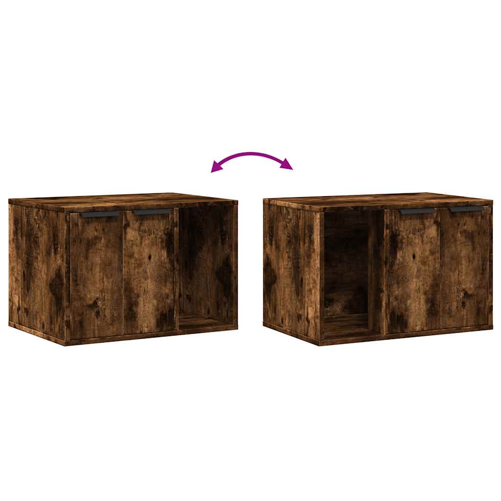 Recinto Lettiera Gatti Rovere Sonoma 60x40x40 cm in Truciolato | homemem39
