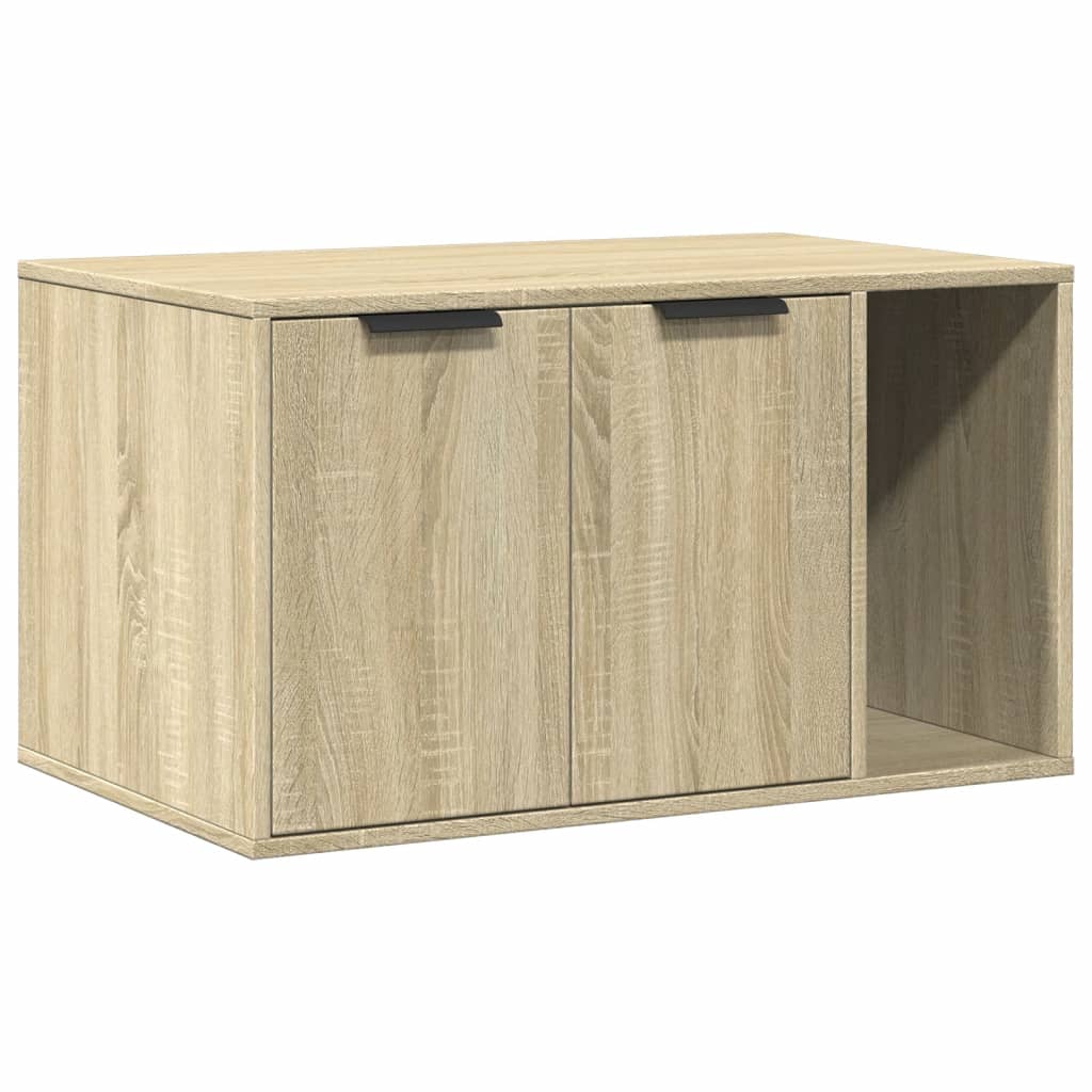 Recinto Lettiera Gatti Rovere Sonoma 80x50x45 cm in Truciolato | homemem39