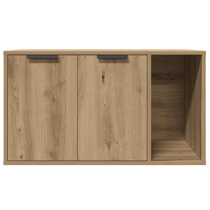 Recinto Lettiera Rovere Artigianale 80x50x45 cm in Truciolato | homemem39