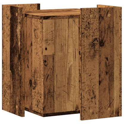 Recinto Lettiera Gatti Grigio Sonoma 60x40x40 cm in Truciolato