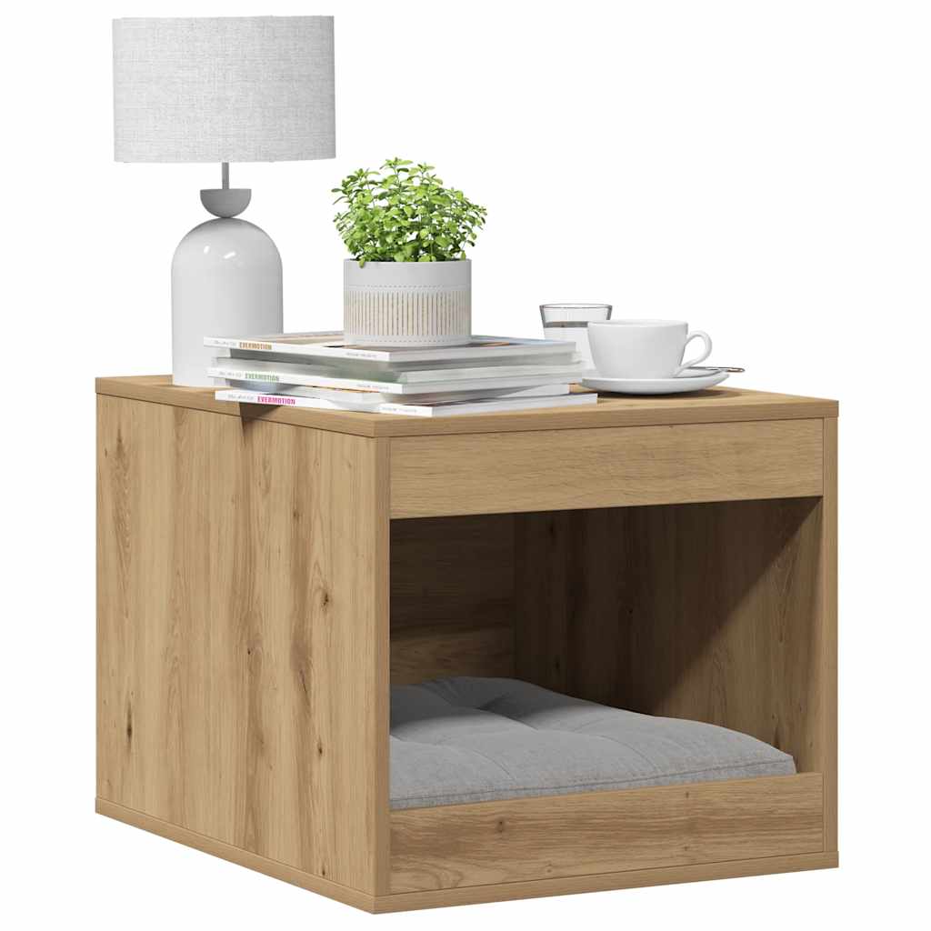 Recinto Lettiera Rovere Artigianale 47x59x42 cm in Truciolato | homemem39