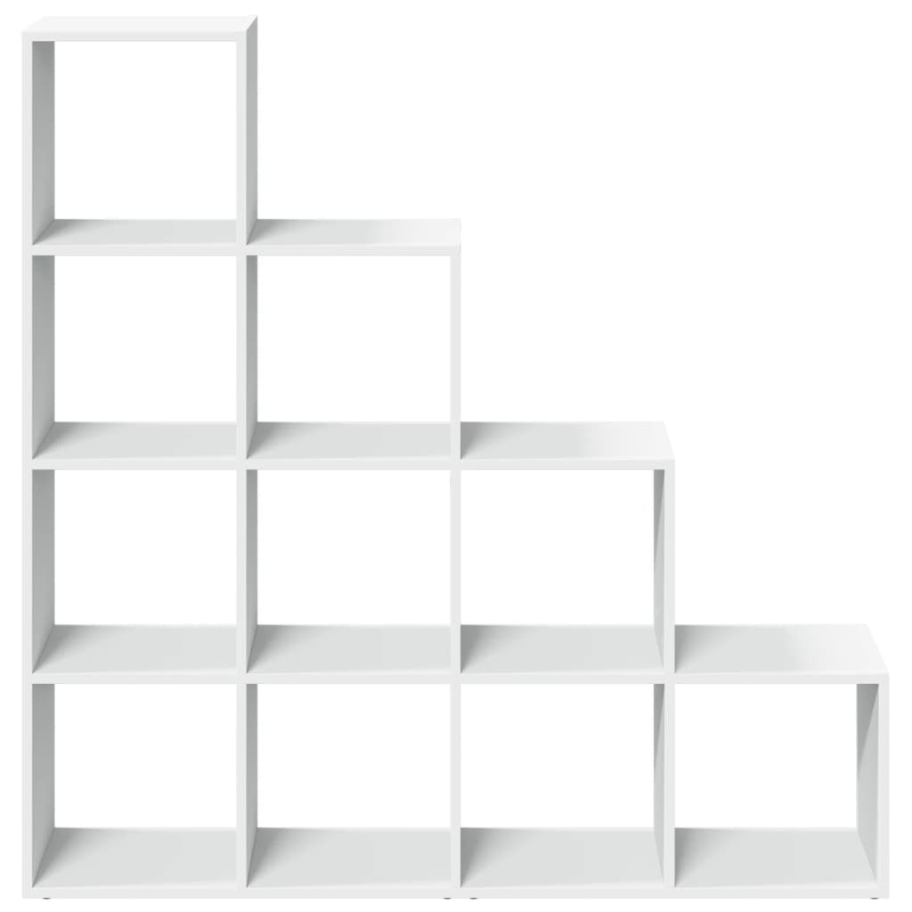 Libreria Divisorio 4 Ripiani Bianca 131,5x29x131,5cm Truciolato