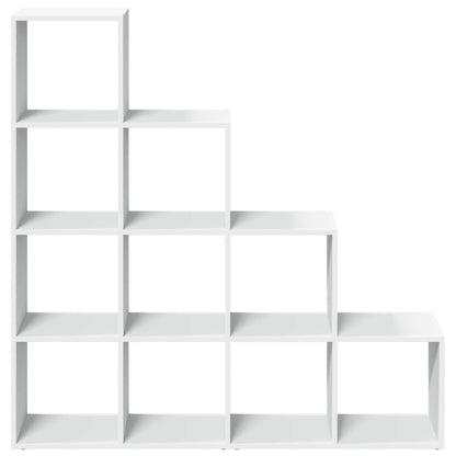 Libreria Divisorio 4 Ripiani Bianca 131,5x29x131,5cm Truciolato