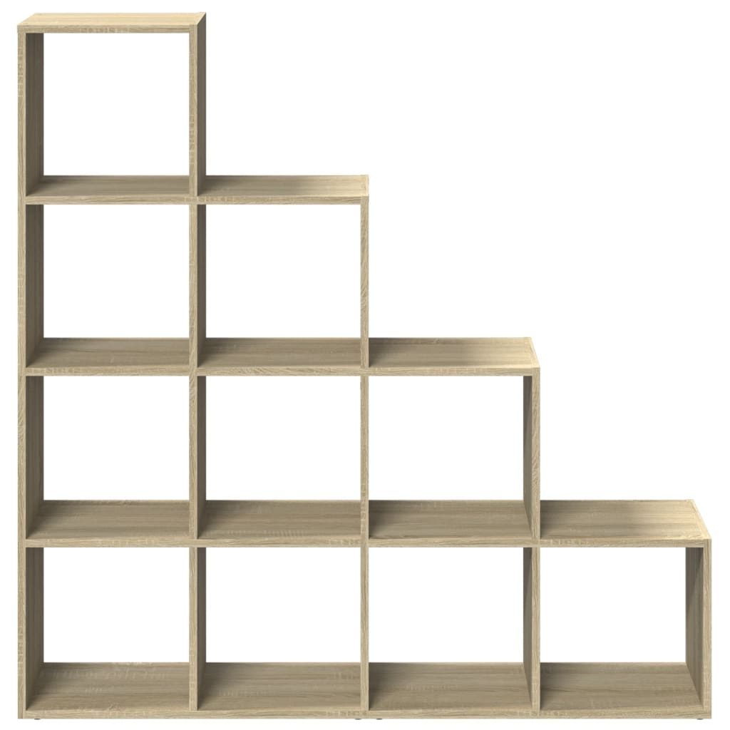 Libreria 4 Ripiani Rovere Sonoma 131,5x29x131,5 cm Truciolato