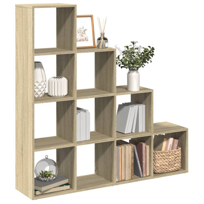 Libreria 4 Ripiani Rovere Sonoma 131,5x29x131,5 cm Truciolato