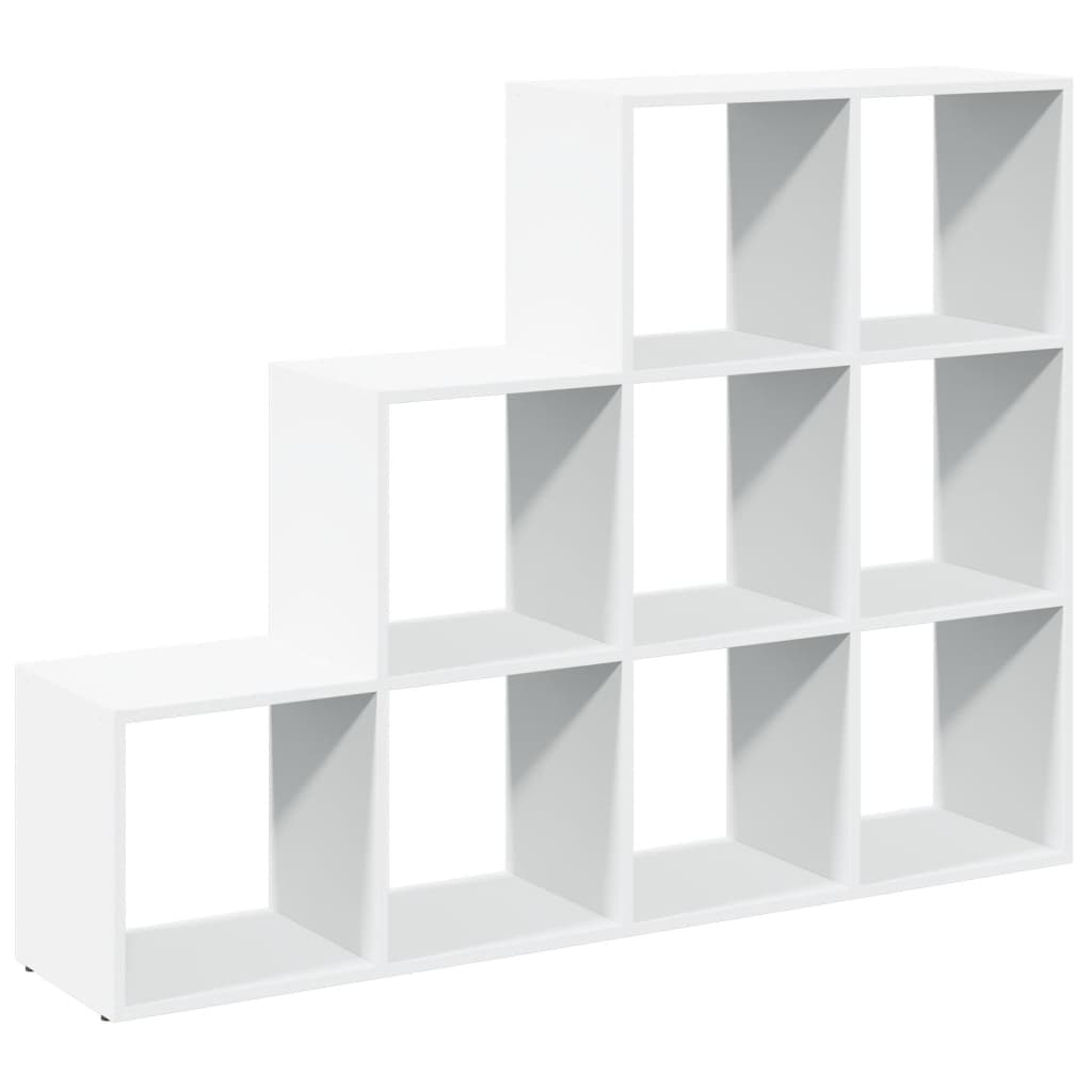 Libreria Divisorio 3 Ripiani Bianca 137,5x29x103,5cm Truciolato