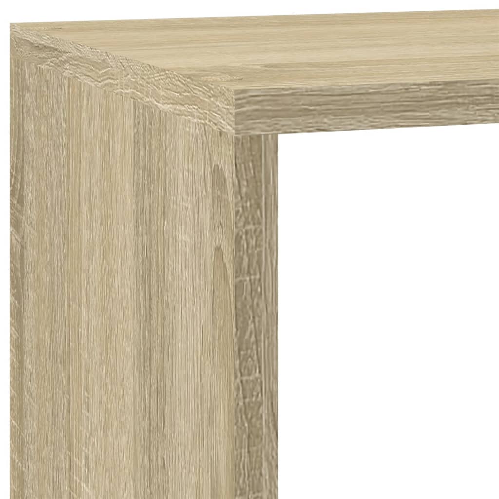 Libreria 4 Ripiani Rovere Sonoma 137,5x29x103,5 cm Truciolato