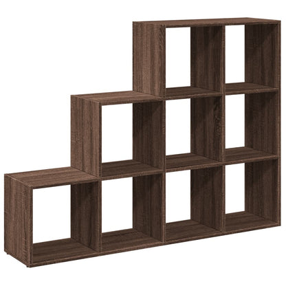 Libreria 3 Ripiani Rovere Marrone 137,5x29x103,5 cm Truciolato