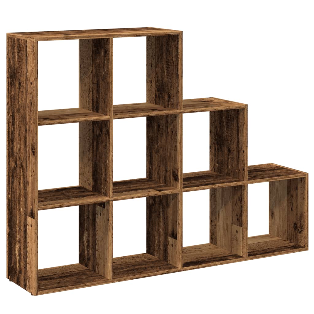 Libreria a 3 Ripiani Legno Vecchio 137,5x29x103,5 cm Truciolato