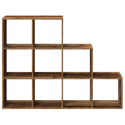 Libreria a 3 Ripiani Legno Vecchio 137,5x29x103,5 cm Truciolato