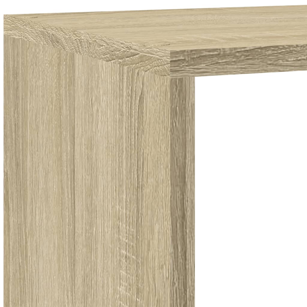 Libreria 4 Ripiani Rovere Sonoma 143,5x29x143,5 cm Truciolato