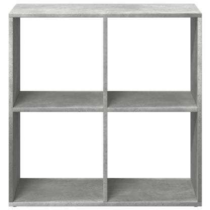 Libreria Divisorio Grigio Cemento 69,5x29x69,5 cm in Truciolato