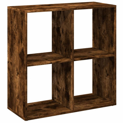 Libreria Divisorio Rovere Fumo 69,5x29x69,5 cm in Truciolato