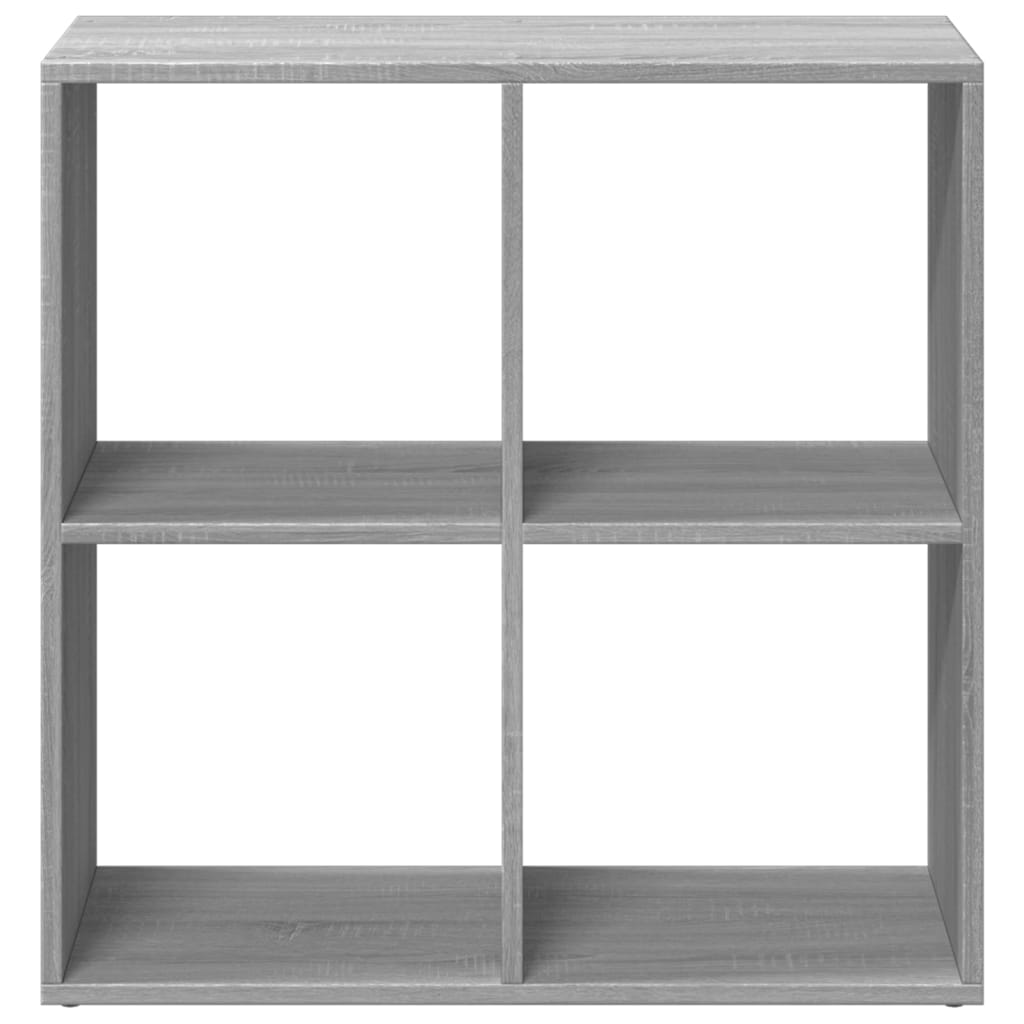 Libreria Divisorio Grigio Sonoma 69,5x29x69,5 cm in Truciolato