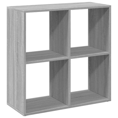 Libreria Divisorio Grigio Sonoma 69,5x29x69,5 cm in Truciolato