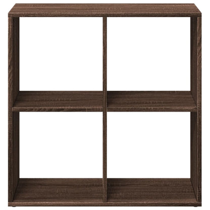 Libreria Divisorio Rovere Marrone 69,5x29x69,5 cm in Truciolato