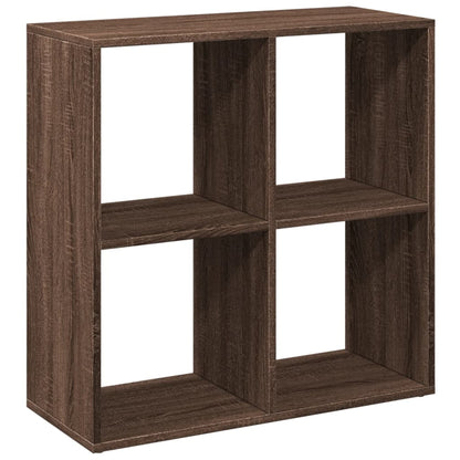 Libreria Divisorio Rovere Marrone 69,5x29x69,5 cm in Truciolato