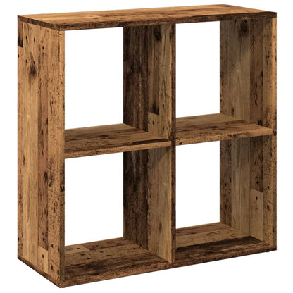 Libreria Divisorio Legno Vecchio 69,5x29x69,5 cm in Truciolato