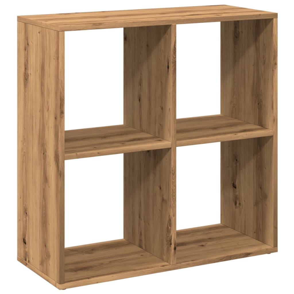 Libreria Divisorio Rovere Artigianale 69,5x29x69,5cm Truciolato