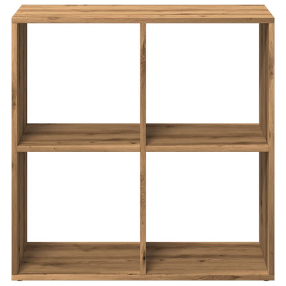 Libreria Divisorio Rovere Artigianale 69,5x29x69,5cm Truciolato