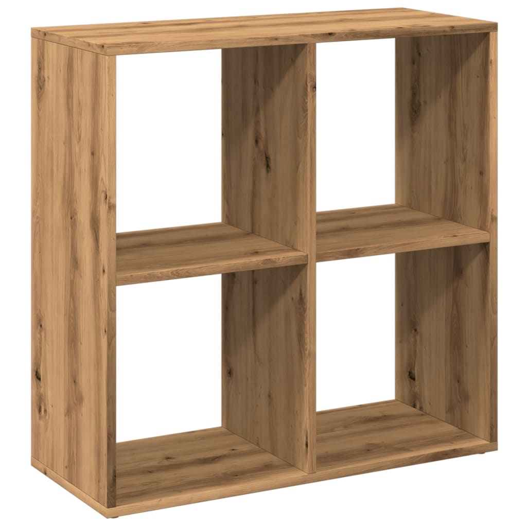 Libreria Divisorio Rovere Artigianale 69,5x29x69,5cm Truciolato