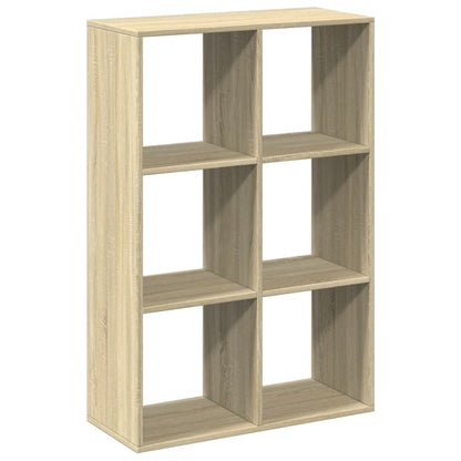 Libreria Divisorio Rovere Sonoma 69,5x29x103,5 cm in Truciolato