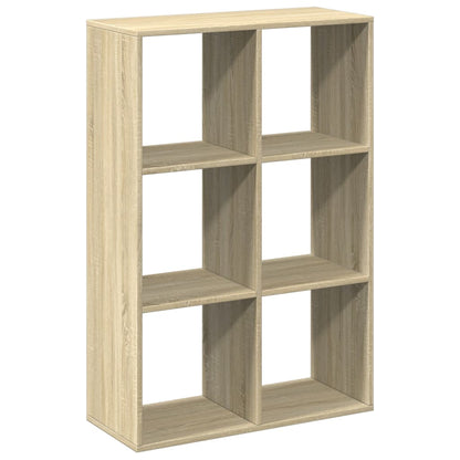 Libreria Divisorio Rovere Sonoma 69,5x29x103,5 cm in Truciolato