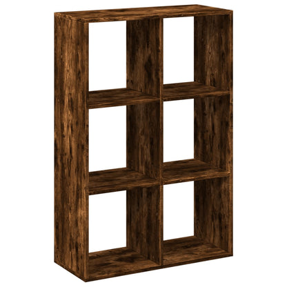 Libreria Divisorio Rovere Fumo 69,5x29x103,5cm in Truciolato