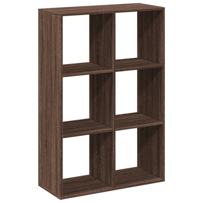 Libreria Divisorio Rovere Marrone 69,5x29x103,5cm in Truciolato