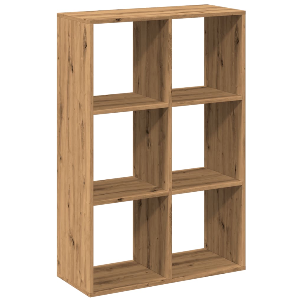 Libreria Divisorio Rovere 69,5x29x103,5 cm in Truciolato