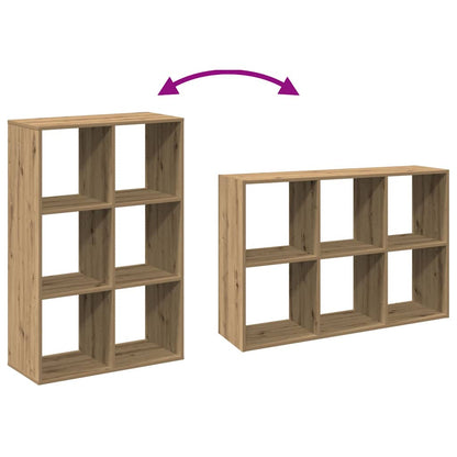 Libreria Divisorio Rovere 69,5x29x103,5 cm in Truciolato | homemem39