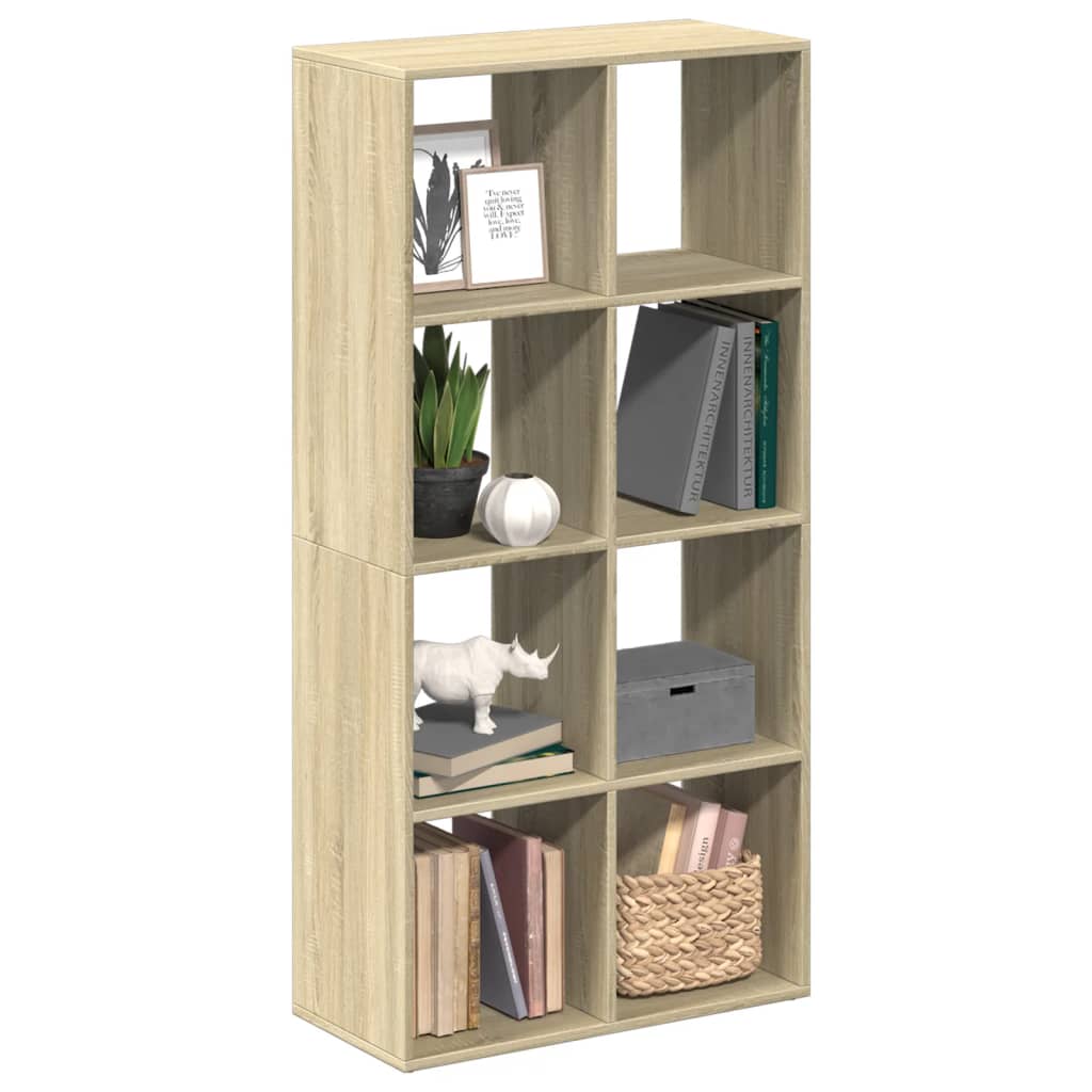 Libreria Divisorio Rovere Sonoma 69,5x29x137,5 cm in Truciolato