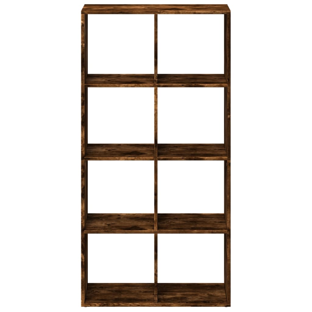 Libreria Divisorio Rovere Fumo 69,5x29x137,5cm in Truciolato