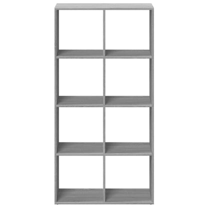 Libreria Divisorio Grigio Sonoma 69,5x29x137,5cm in Truciolato