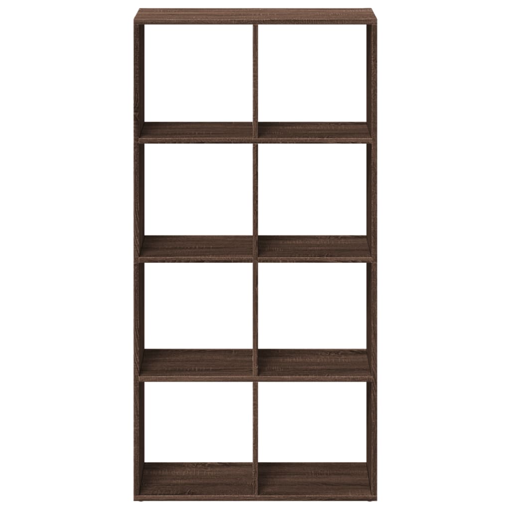 Libreria Divisorio Rovere Marrone 69,5x29x137,5cm in Truciolato