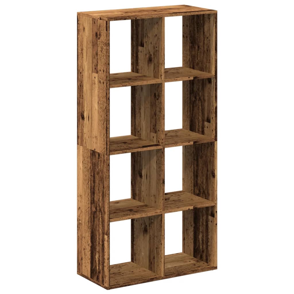 Libreria Divisorio Legno Antico 69,5x29x137,5 cm in Truciolato