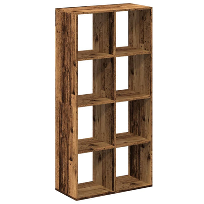 Libreria Divisorio Legno Antico 69,5x29x137,5 cm in Truciolato