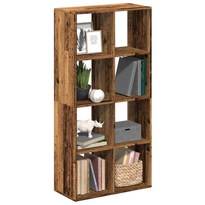 Libreria Divisorio Legno Antico 69,5x29x137,5 cm in Truciolato