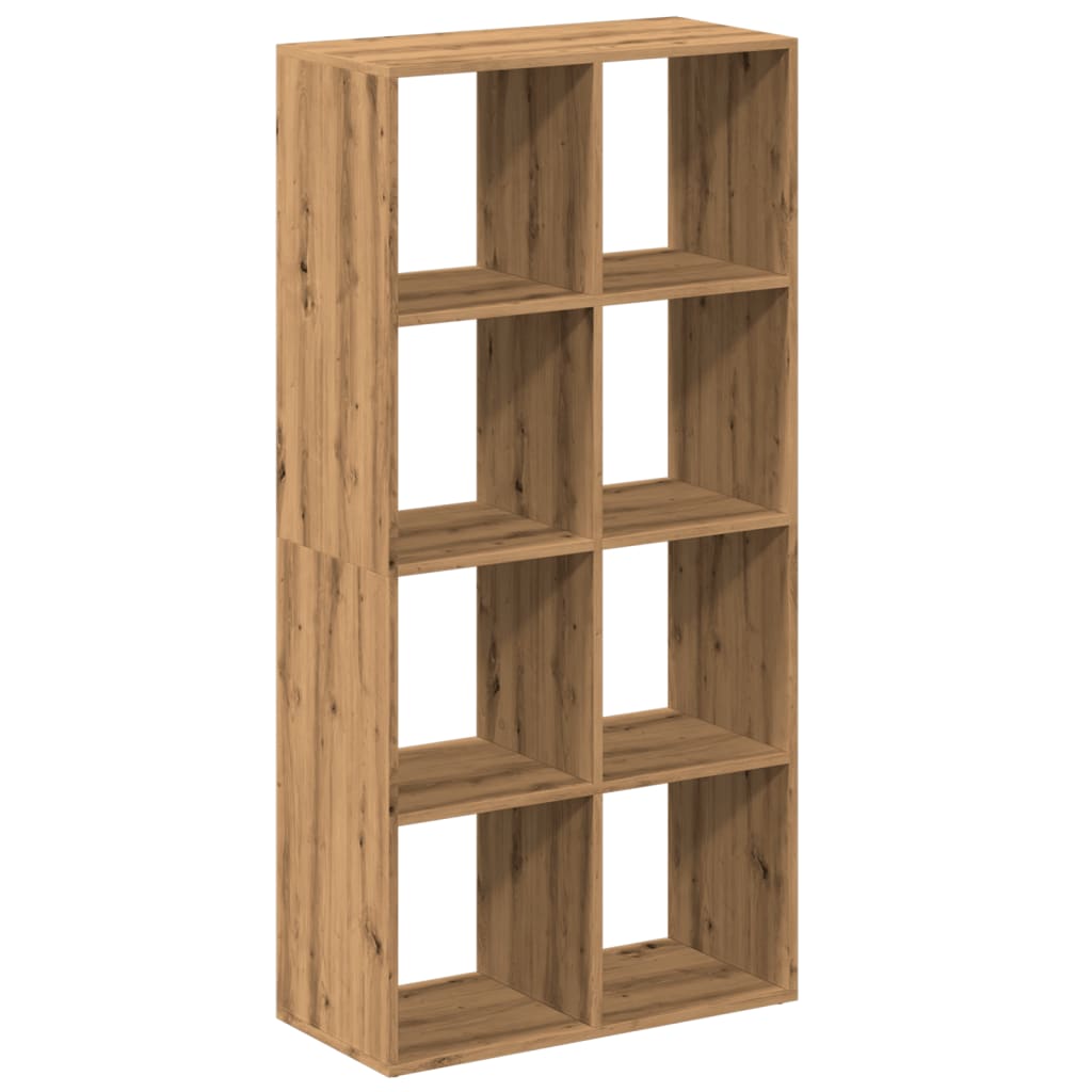 Libreria Divisorio Rovere Artigianale 69,5x29x137,5 Truciolato