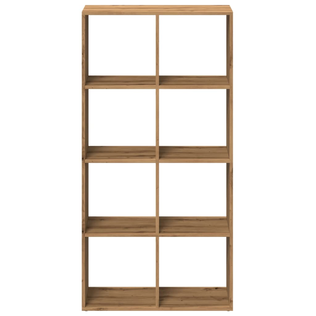 Libreria Divisorio Rovere Artigianale 69,5x29x137,5 Truciolato