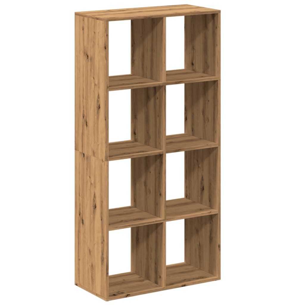 Libreria Divisorio Rovere Artigianale 69,5x29x137,5 Truciolato