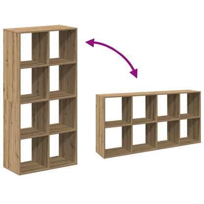 Libreria Divisorio Rovere Artigianale 69,5x29x137,5 Truciolato | homemem39