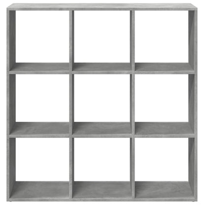 Libreria Divisorio Grigio Cemento 102x29x103,5 cm in Truciolato