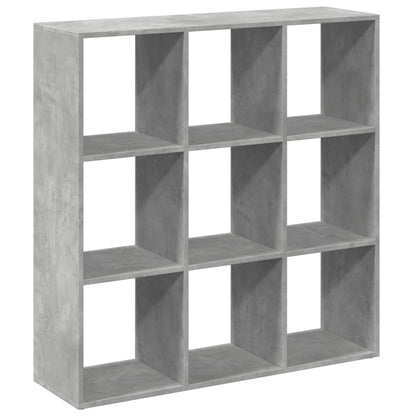 Libreria Divisorio Grigio Cemento 102x29x103,5 cm in Truciolato