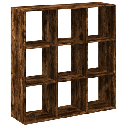 Libreria Divisorio Rovere Fumo 102x29x103,5 cm in Truciolato