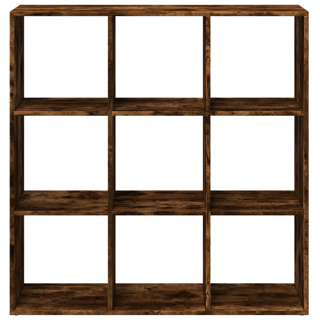 Libreria Divisorio Rovere Fumo 102x29x103,5 cm in Truciolato