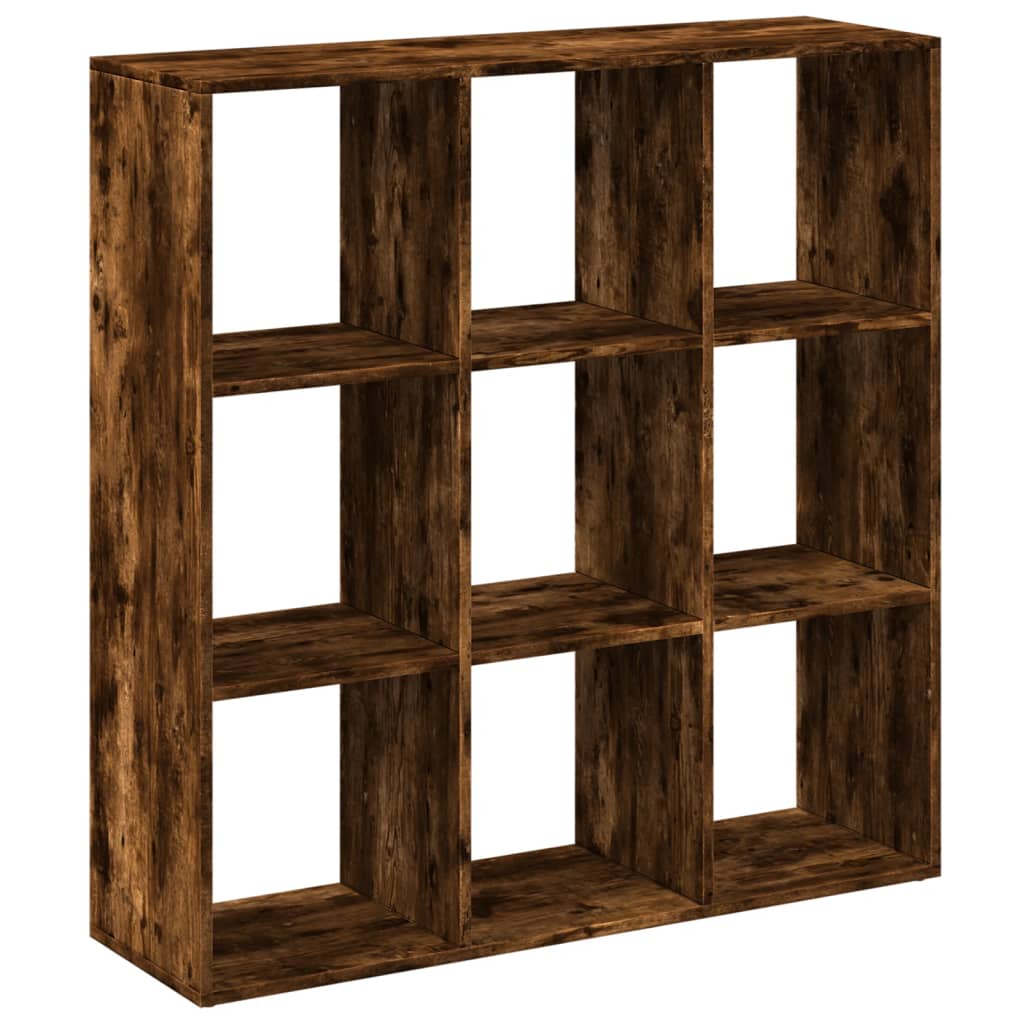 Libreria Divisorio Rovere Fumo 102x29x103,5 cm in Truciolato