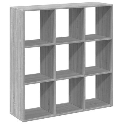 Libreria Divisorio Grigio Sonoma 102x29x103,5 cm in Truciolato